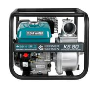 Bomba de agua Könner & Söhnen KS 80 gasolina 100 bar 60000 l/h exterior