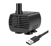 Bomba de agua Miniatura USB 200L/H ajustable ultra silenciosa