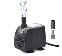 Bomba de Agua para Acuario Lagoa Estanque Fuente Piscina Jardín Verdura Riego, 15W, 1000L/H