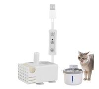 Bomba De Agua Para Fuente Para Gatos,Pequeña Bomba para Acuarios | de Circulación de Agua Silencioso para Peceras y Bebederos para Mascotas