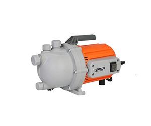 Bomba de agua para jardín FUXTEC FX-GP1600 - bomba sumergible de 600 W, máx. 3100 l/h, máx. 35 m de altura, interruptor de flotador integrado - también para piscinas