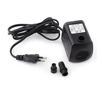 Bomba de agua pequeña termoplástica 220V 15W 800L / H fuente de aire pecera bomba sumergible de agua de acuario negro