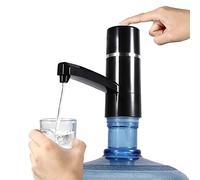 Bomba de Agua Potable Eléctrica, Haofy Dispensador de Agua Garrafa Automática, Dispensador de Bomba de Agua Fria Distribuidor de Carga USB, para Botellas de 2 3 4 5 6 Galones, Negro
