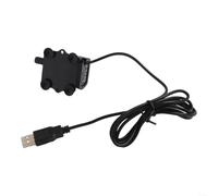 Bomba de agua silenciosa USB 300L/H para control de flujo silencioso USB | Funcionamiento silencioso por debajo de 37 dB, flujo ajustable, indicador de estado LED, ideal para el dormitorio