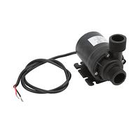 Bomba de agua sin escobillas DC12V 16.4 pies Altura de elevación i68 Impermeable de bajo ruido sumergible Fuente de bomba de bomba