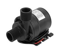 Bomba de agua sin escobillas de Klanata DC 12V, 30 W Bomba de fuente sumergible de bajo ruido con altura de elevación de 8 m para hidroponía de acuario doméstico