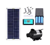 Bomba de Agua Solar, Bomba de agua Solar de 50W, Panel Solar sin escobillas, Kit de piscina de agua for peces, decoración de jardín de 12V, fuente alimentada por piscina, estanque, acuario para estanq