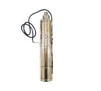 Bomba de agua Solar DC48V bomba de tornillo sumergible de alta presión controlador MPPT 4 pulgadas(24v MaxFlow 2T/H)