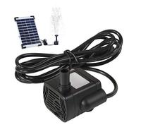 Bomba De Agua Solar Fuente De Agua Solar Bomba De Fuente Solar Bomba Solar Silenciosa Con LíNea De 1,5 M Para JardíN De Agua Bomba De Estanque Flotante Distancia De PulverizacióN 1,5 M Sin Panel Solar