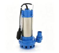 Bomba de agua sucia con Var. Interruptor de flotador, bomba sumergible, 2200 W, bomba de jardín, caudal de 26.000 l/h, bomba sumergible para aguas residuales, máx. Hub 25 m, bomba de agua IP68, ideal