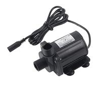 Bomba de Agua Sumergible 12V CC 5M Bomba de Cabeza Sin Escobillas y Bajo Ruido para Acuario Estanque Pecera Circulación Calefacción -40℃ a 100℃