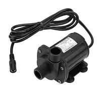 Bomba de Agua Sumergible 12V CC 5M Bomba de Cabeza Sin Escobillas y Bajo Ruido para Acuario Estanque Pecera Circulación Calefacción -40℃ a 100℃