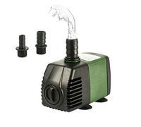 Bomba de Agua Sumergible 25W 1500L/H, AolKee Bombas de Agua Electricas con 2 Boquillas AC220-240V para Acuario Pecera Estanque Jardín