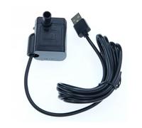 Bomba de agua sumergible, bomba de acuario ajustable, 200 l/h, 1 - 3 W ultrailenciosa bomba para estanque de peces y tanque, fuente de tanque de peces, cable de 1,5 m (1 pieza)