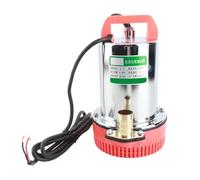 Bomba de agua sumergible de 12 V Motor de cobre de alta eficiencia Bomba de pozo profundo para riego de tierras agrícolas y drenaje de agua doméstica A prueba de herrumbre