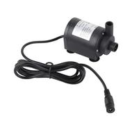 Bomba de Agua Sumergible para Acuario Estanque Pecera Fuente Circulación de Agua Dulce y Marino DC 24V sin Escobillas Motor 1000L/H 7m