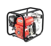 Bomba de Agua Térmica de 4 Tiempos Motobomba 7.5HP Bomba de Jardín a Gasolina 3600rpm Altura de Succión 8m, Para el Riego de Tierras Agrícolas, Jardín