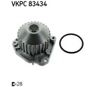 Bomba de agua VKPC 83434 SKF para PEUGEOT RENAULT CITROËN LANCIA FIAT