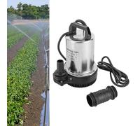Bomba de aguas residuales sumergible de 6000L/H, bomba de agua sucia de aguas residuales de 12V CC, bomba de celler de sumidero séptico de drenaje duradero de acero inoxidable de 160W