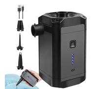 Bomba de aire - ABS 13,2 x 7,6 x 7,6 cm, bombas portátiles para cama hinchable | Dispositivo de inflado eléctrico compacto para piscina flotante juegos de agua colchón de camping viaje uso este