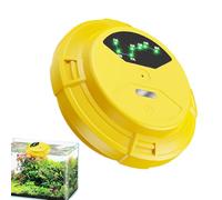 Bomba de Aire Acuario - 1800mAh | Oxigenador - Aquarium Air Pump - Portátil para Acuario Parque Jardín Terraza Césped Lago Recargable USB Compacta Silenciosa Negro 1 Unidad Aireador Exterior Pro Set