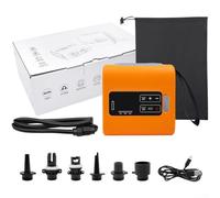 Bomba de aire alimentada por batería para kayak y tablas con 6 boquillas y presión de aire máxima de 22 PSI para un inflado rápido