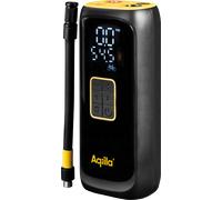 Bomba de aire compresor portátil aqiila airbird c4 integrada con power bank y linterna led batería de 4000 mah