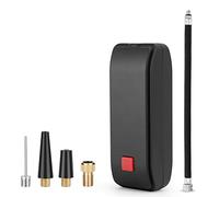 Bomba de Aire con batería de 5 boquillas de Doble función, Mini Bomba de Aire portátil, inflador de colchón Iluminado para Acampar, inflador rápido de Globos eléctrico para