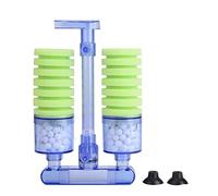 Bomba de Aire con Filtro de Acuario Esponja Bioquímica Bomba de Oxígeno para Suministros de Mini Pecera para Mascotas Peces Accesorios(#3)