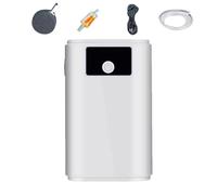 Bomba de aire de acuario, bomba de aire del tanque de peces | Pump burbujeante 'acuario | A aireador de susurros eléctricos, control 'oxígeno ajustable, burbujeador USB recargable para agua sa