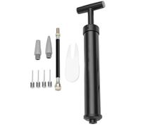 Bomba De Aire De Baloncesto - Inflador De Pelotas Portátil | Bomba De Presión De Aleación, Herramienta De Inflado Rápido, Dispositivo Deportivo De 9,84 X 1,97 Pulgadas, Kit De Boquilla Versátil, Equip