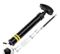 Bomba de aire de bola - Bomba de bola de aire de mano - Bomba de voleibol profesional ergonómica multifuncional con 4 agujas para baloncesto