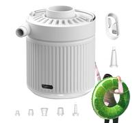 Bomba de aire de llenado rápido, bomba de aire eléctrica - Bomba de inflado y desinflado de llenado rápido con luz - Bomba de inflado y desinflado recargable de llenado