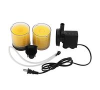 Bomba de Aire de oxígeno con Filtro de Acuario 3 en 1, Bomba de Agua Sumergible para pecera, Flujo Ajustable con ventosas Fuertes, de circulación de aireación de filtración para (WP-3300A)