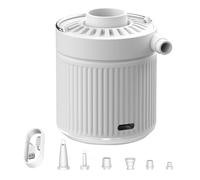 Bomba De Aire Eléctrica - 38000 Trph/TR/Min. Diseño Portátil Recargable, Conjunto De Adaptadores Multimuseo, Soporte Para Dormir Al Aire Libre Perfecto Para Las Almohadillas
