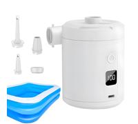 Bomba de aire eléctrica - Bomba de aire portátil deflación | Mini motor aéreo portátil | Motor eléctrico para inflables | Batería de 5200 mAh 4000Pa Deflador de inflado rápido para piscina para viajes