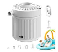 Bomba de Aire eléctrica, Bomba de colchón de Aire eléctrica Luz LED para | Bomba de colchón de aire recargable para colchones, camas de aire, flotadores de piscina, bals