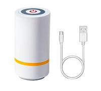 Bomba De Aire Eléctrica - Bomba De Vacío Portátil | Bomba De Vacío De Viaje Para Bolsas De Compresión Al Vacío | Bomba De Succión De Paquete De Compresión De Ahorro De Espacio O Bolsas De Alimentos