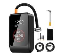 Bomba De Aire Eléctrica Inalámbrica, Compresor De Aire, Inflador Inalámbrico, Con Pantalla LED, Batería Recargable, 14.5x8.5x5cm, Para Neumáticos Para Automóviles, Bicicletas, Motocicletas Y Equipo De
