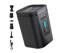 Bomba De Aire Eléctrica - Inflador Y Desinflador Automático Portátil | Bombas para Bolsas De Vacío | Mini Bomba Recargable con 5 Boquillas, Succión Rápida para Colchones Y Sofás