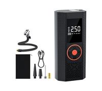 Bomba de aire eléctrica - Kit de herramientas inalámbricas recargables, bomba y compresor de aire para coche y neumáticos - para moto, bicicleta, patinete eléctrico, hogar, reparación al aire libre