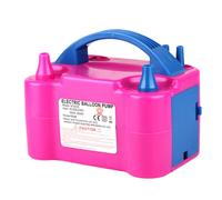 Bomba de aire eléctrica para globos, inflador portátil compatible con globos de látex y globos decorativos, inflado rápido y eficiente con m
