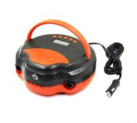 Bomba de aire eléctrica para inflable con apagado automático de rendimiento de 22 PSI y lecturas de presión en tiempo real desde toma de corriente de coche de 12 V