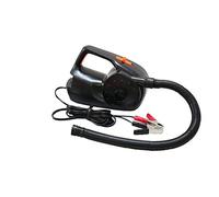 Bomba de Aire eléctrica portátil de 12 V y 100 W para inflables - Soplador accionado por automóvil con 5 Accesorios de Boquilla - Adecuado para Kayaks inflables, Barcos, Piscinas