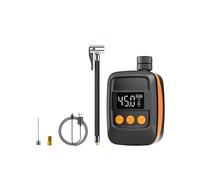 Bomba de Aire Eléctrica Portátil Digital Infladora 150PSI Accesorios para Bicicleta MTB y Carretera para Neumáticos Schrader y Presta