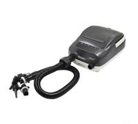 Bomba de aire eléctrica portátil para tablas inflables SUP, canoas e inflables - Presión máxima de 20 PSI, seguridad de apagado automático, pantalla LED en tiempo real, alimentación de enchufe de