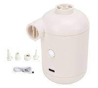 Bomba de Aire eléctrica USB 2A DC5V, Bomba infladora portátil con 4 boquillas de Aire, Valor de presión de Aire 0.3PSI 140L por Flujo de Aire mínimo, Bomba de Aire Universal para