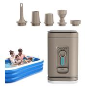 Bomba De Aire Eléctrico - Bomba para Inflables | Recargable PUMMP ELECTRICA INFLACIÓN RÁPIDA Puomp Portátil Alta Presión Carrozas Piscina, Colchón, Anillos Natación, Campamento Y Equipo Playa