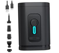 Bomba de Aire eléctrico, Mini Bomba de Aire, Electricidad portátil con 3 Modos de luz, inflación y deflación rápida Recargable, Adecuado para carrozas de Piscina, Bolsas de Almacenamiento de vacío