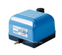 Bomba de aire Hailea V60 para acuario y estanque, hasta 3600 l/h, bomba de diafragma con carcasa de aluminio